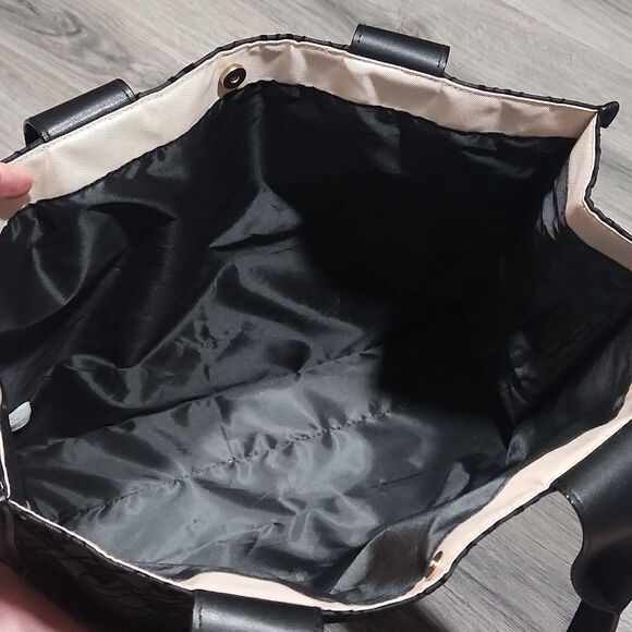 EUC Victoria Secret Black Mesh Tote - Picture 6 of 6
